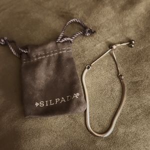 Silpada silver bracelet